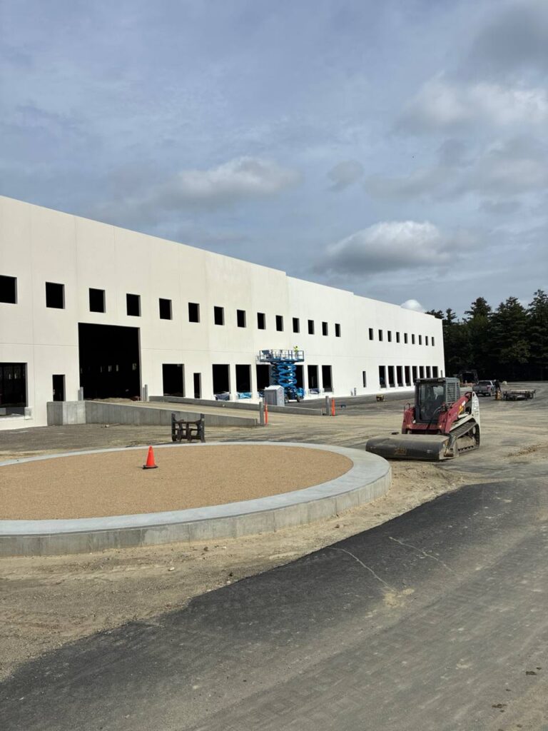 manufacturing distribution center painted